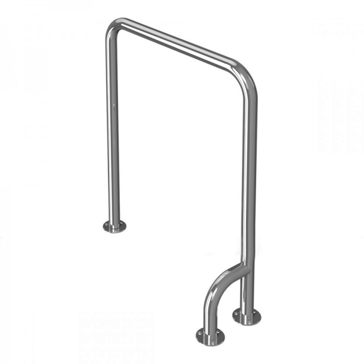 Поручень опорный, П-образный, напольный